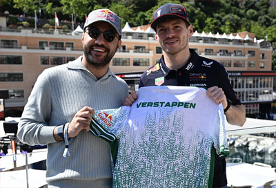 F1四冠王维斯塔潘获赠Falcons电竞队服！红牛赞助沙特豪门引爆体坛