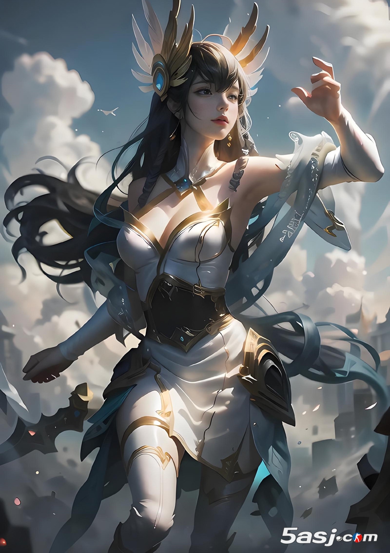 AI绘制的LOL美女角色欣赏：如何重塑英雄联盟的美学表达？