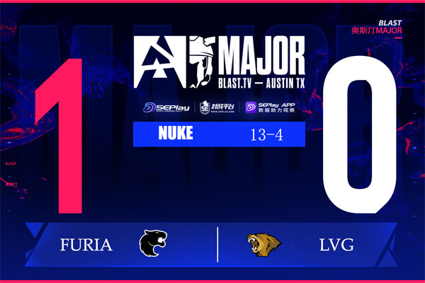 奥斯汀Major第二阶段 FURIA 13-4 LVG molodoy超神 YEKINDAR爆发 奥斯汀Major第二阶段 FURIA 13-4 LVG molodoy超神 YEKINDAR爆发