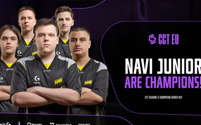 NAVI Junior青训队2-1力克NIP 豪取CCT赛事两连冠 VR
