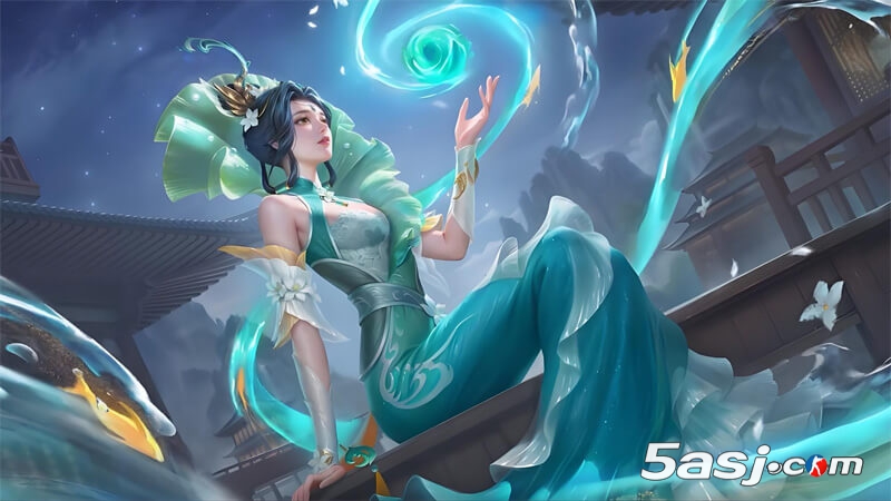 王者荣耀S40赛季皮肤【甄姬-逆浪荇歌】爆料：水中仙子免费领 7月3日上线