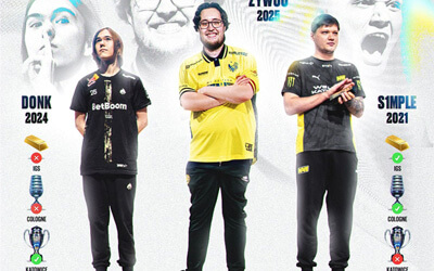 ZywOo冲击IEM科隆2025 力争成为CSGO首位年度超级全