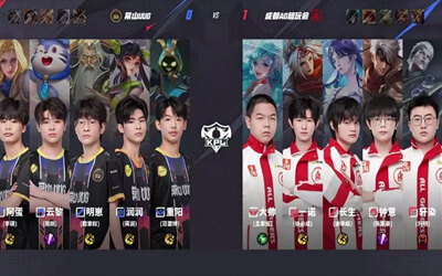 AG超玩会2-0碾压UUG KPL夏季赛 团战配合 夏侯惇双大