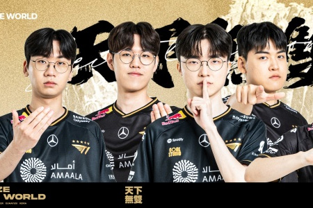 T1创纪录10次晋级S赛正赛！S15首战碾压iG剑指四连冠王