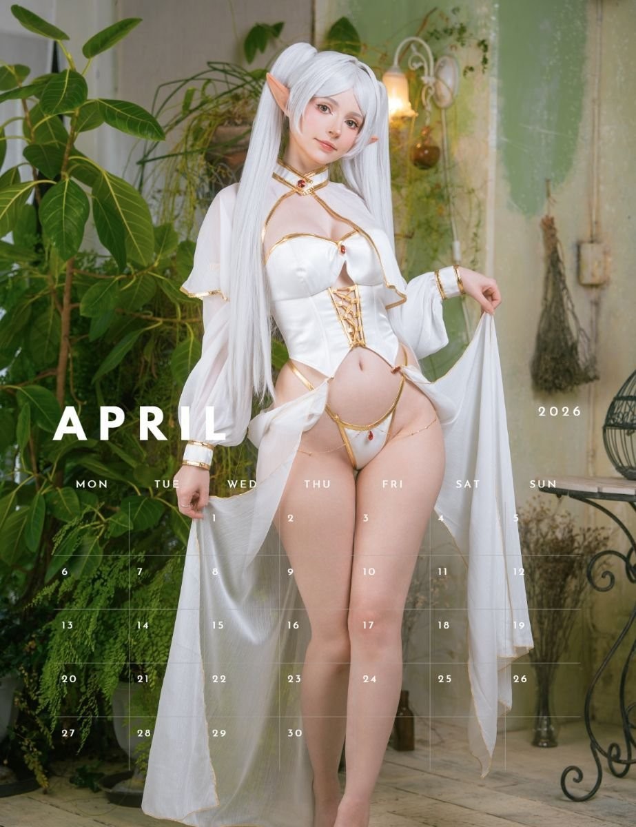 艾什莉体模Cos新作：可爱女仆以及玛莉·萝丝入浴图