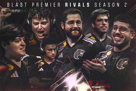 2025BLAST对抗赛 S2总决赛：恭喜FURIA 3-1 Falcons，夺得总冠军！