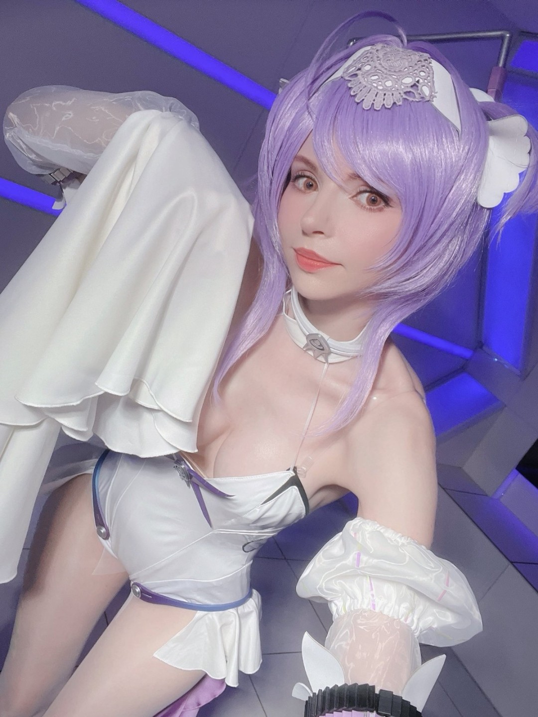 《生化危机4重制版》阿什莉体模最新Cos美图：《漫威争锋》隐形女泳装皮肤