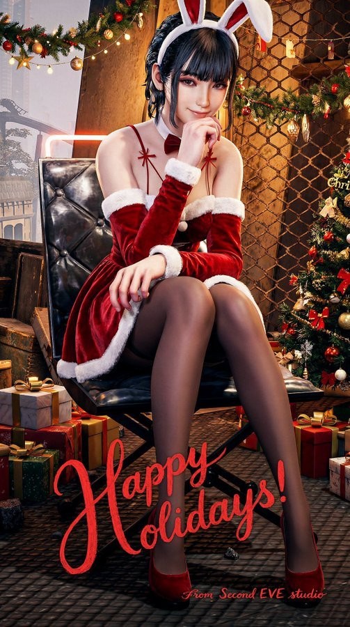 伊芙性感圣诞装！ 《剑星》官方发布节日贺图及同人作品赏析