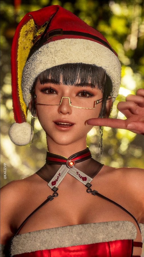 伊芙性感圣诞装！ 《剑星》官方发布节日贺图及同人作品赏析