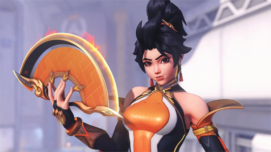 《守望先锋》新英雄安然因其角色模型与宣传片版本差