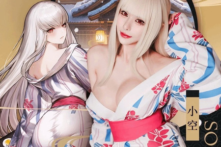 知名Coser小空Cos《棕色尘埃2》温泉剑客布莱德