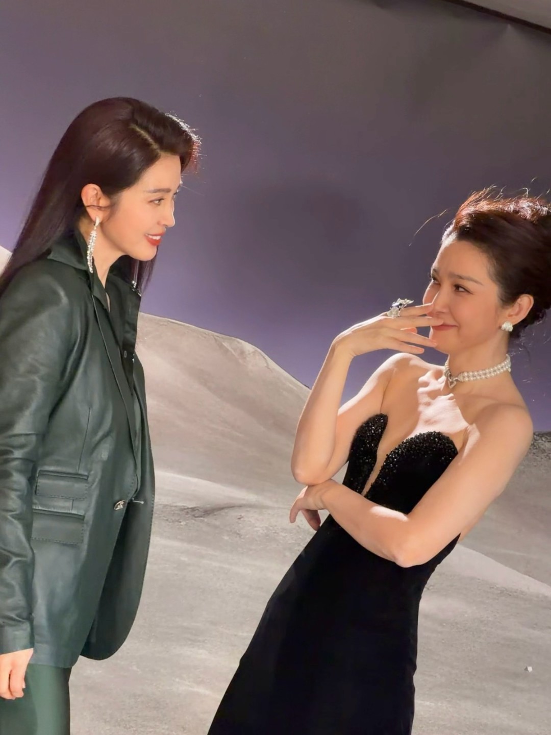 李冰冰和妹妹李雪一起惊艳亮相:内娱冰雪奇缘姐妹花 李冰冰和妹妹李雪一起惊艳亮相:内娱冰雪奇缘姐妹花