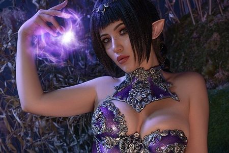 国外大雷美女Cos各种游戏角色福利照，身材一流！性感翘臀吸睛