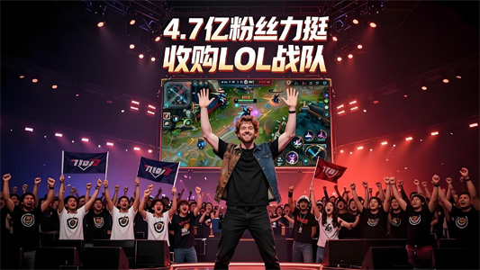 全球第一网红MrBeast（野兽先生）宣布收购LOL战队！4.71亿