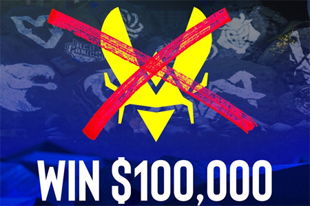  百万悬赏！ESL官方加码10万美金 全网征集能击败Vital