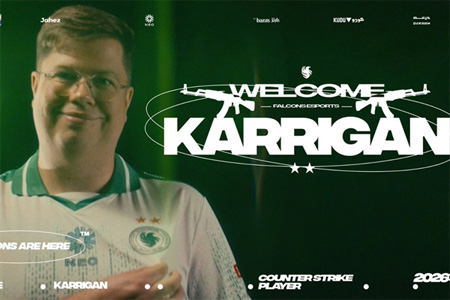 Falcons正式宣布签下来自FaZe的karrigan，丹麦籍传奇指挥华丽转身