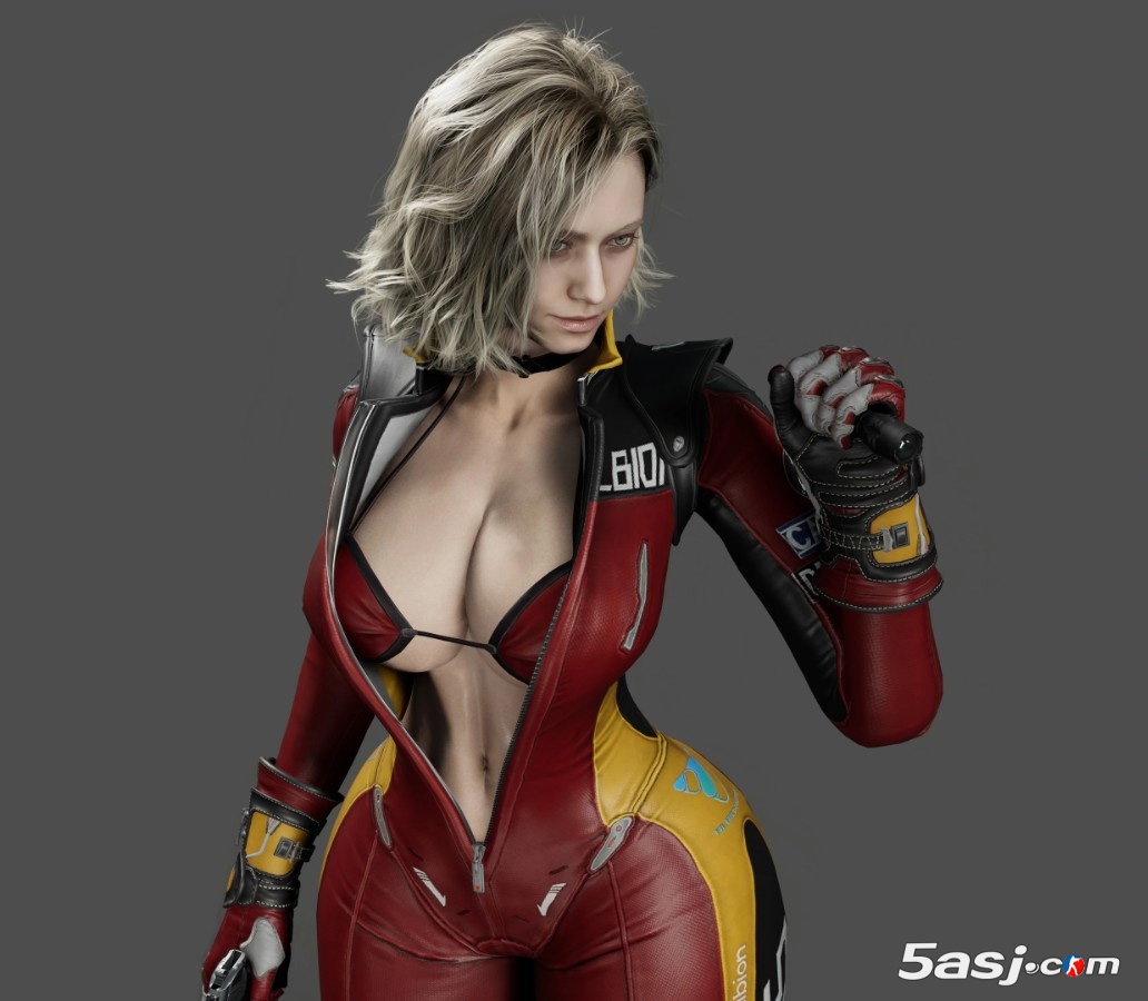 《生化危机9》格蕾丝新Mod分享：赛车服凸显迷人身材