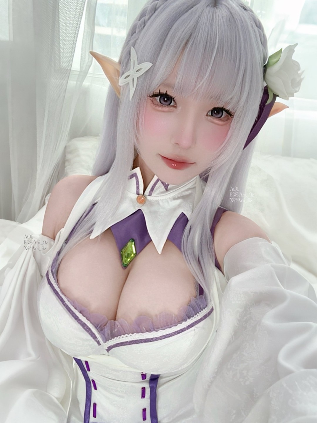 美女Aoi的Cos合集：大和白才是视觉冲击力的王者