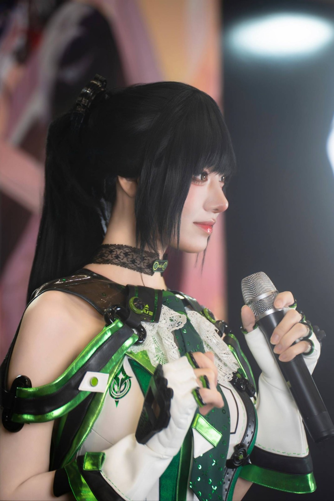 韩国美女分享《剑星》伊芙Cos新图：还原度与氛围感拉满