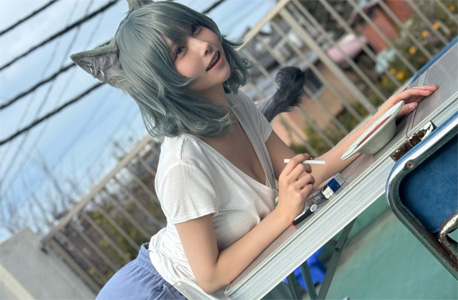 美女cos动画《尼古喵喵》主角照，养眼却遭到粉丝反对