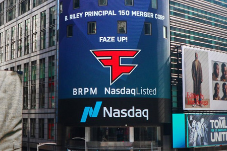 FaZe母公司股价低于1美元，一年暴跌83%，面临纳斯达克退