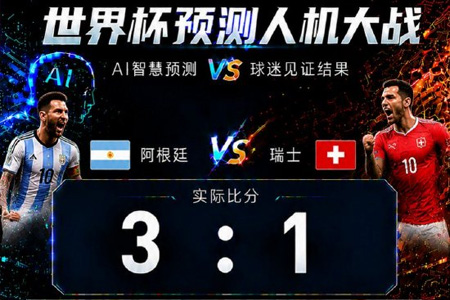 12家AI全部押中阿根廷！人机大战预测命中率100% 比分