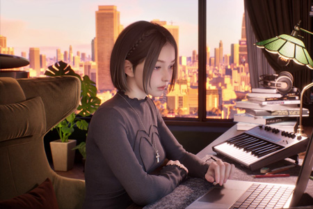 米哈游在Steam上开启AI女友陪伴应用《BSide: Olivia