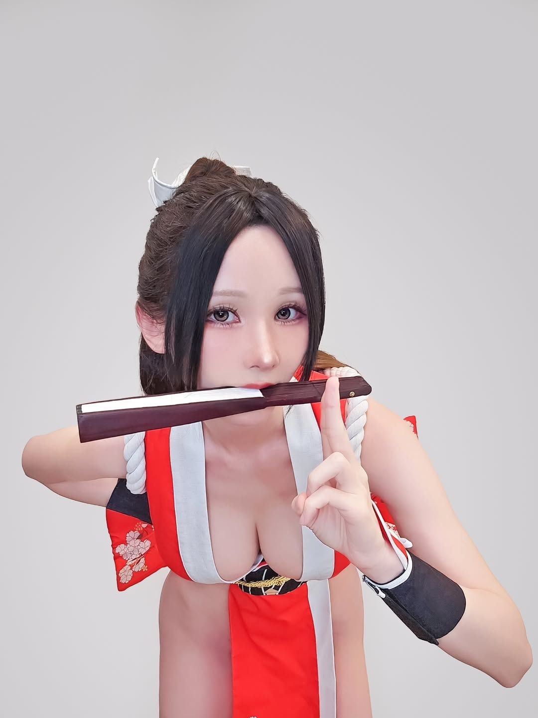 《剑星》体模Myboo分享Cos不知火舞美照：妹子胆大什么都敢穿